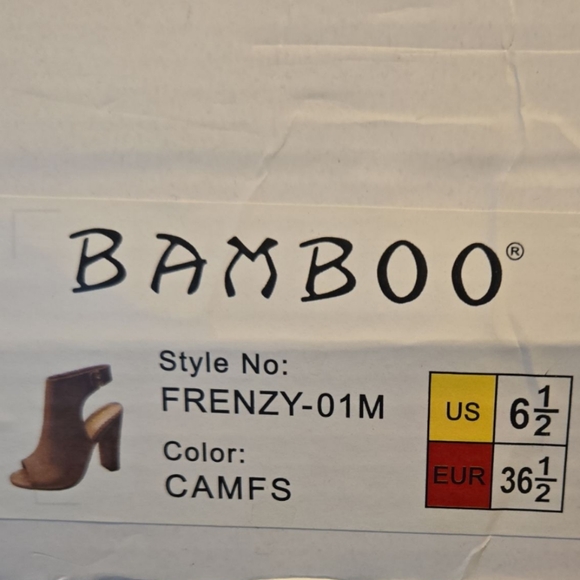 Bamboo Frenzy Heels - Picture 4 of 4